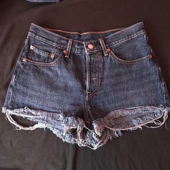 Levi's Pants - Levi’s High Waisted Jean Shorts Cut Off Style